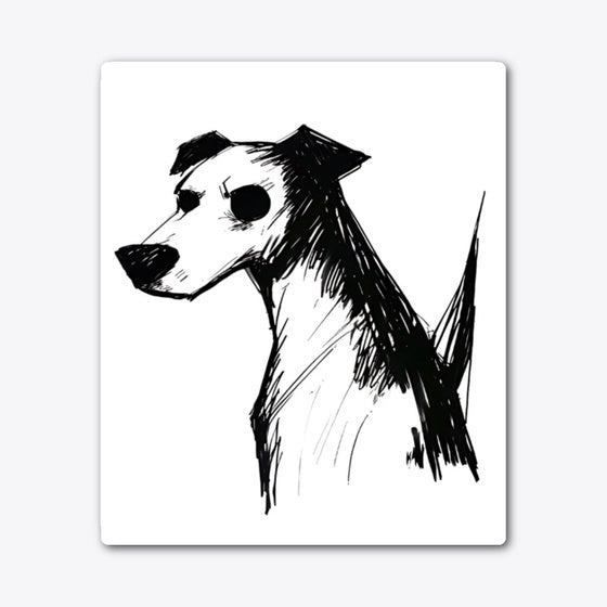Hand-Drawn Dog Illustration | Premium Unisex T-Shirt, Trending Graphic Tee