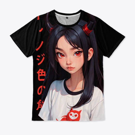 Anime Imp Girl | Anime Graphic T-Shirt for Men Women