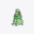Hideous Stacked frogs | Premium Unisex T-Shirt, Trending Graphic Tee