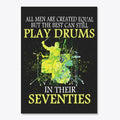 Equal Drums Seventies Men - Sticker