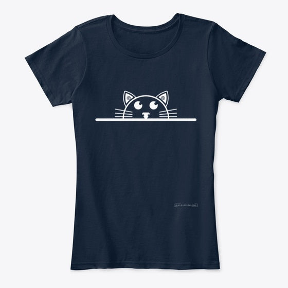 here comes the cat | Premium Unisex T-Shirt, Trending Graphic Tee