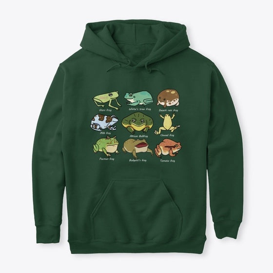 Different Frog Species | Premium Unisex T-Shirt, Trending Graphic Tee