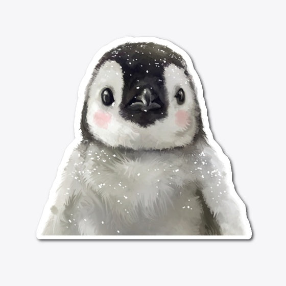 Ll 1 Penguin Happy Die Cut
