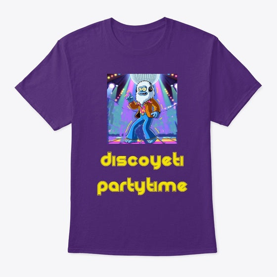 Disco Yeti | Anime Graphic T-Shirt for Men Women