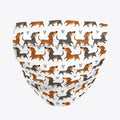 Happy Dachshund Face Mask | Premium Unisex T-Shirt, Trending Graphic Tee