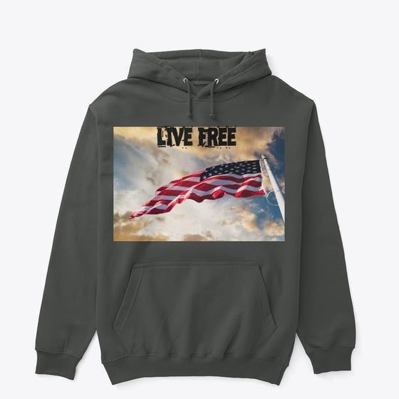 Live Free | Anime Graphic T-Shirt for Men Women