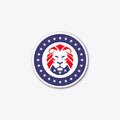 Trump Patriot Lion Sticker | Premium Unisex T-Shirt, Trending Graphic Tee