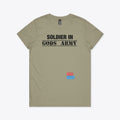 Woman's God's Army | Anime Graphic T-Shirt for Men Women