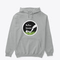 No Punt Intended Hoodie Light Gray | Premium Unisex T-Shirt, Trending Graphic Tee