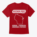 All Wisonsin Slogan | Premium Unisex T-Shirt, Trending Graphic Tee