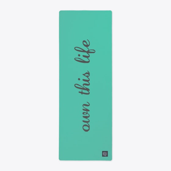 clever fox own life yoga mat | Premium Unisex T-Shirt, Trending Graphic Tee