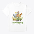 Spring season cute animal kids tshirt | Anime Graphic T-Shirt for Men Women