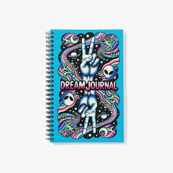 Cosmic Dream Journal Notebook | Anime Graphic T-Shirt for Men Women