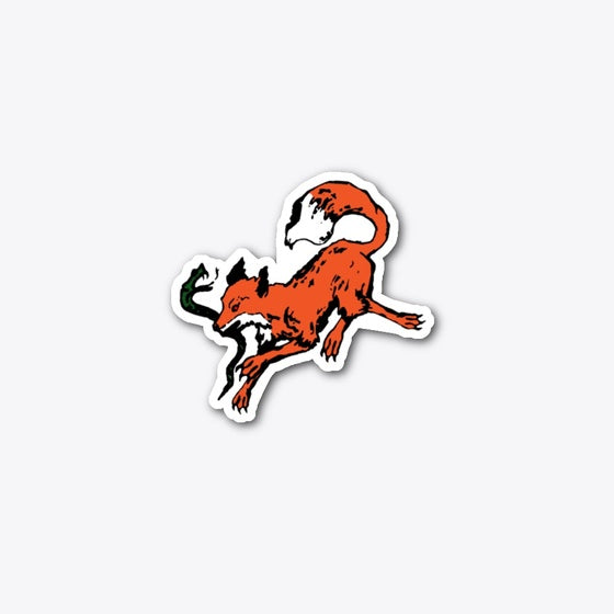 Hunting fox sticker | Premium Unisex T-Shirt, Trending Graphic Tee