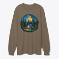 Camping in the jungle dark t shirts