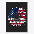 American Flag Sunflower