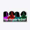 Ethan Alexander the Great - Sticker Text | Premium Unisex T-Shirt, Trending Graphic Tee