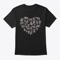 ELEPHANTS HEART | Premium Unisex T-Shirt, Trending Graphic Tee