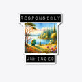 Responsibly Unhinged | Anime Graphic T-Shirt for Men Women