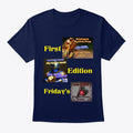 First edition Friday's | Anime Graphic T-Shirt for Men Women