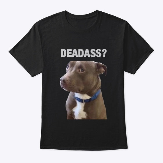 DEADASS DOG BLACK | Anime Graphic T-Shirt for Men Women