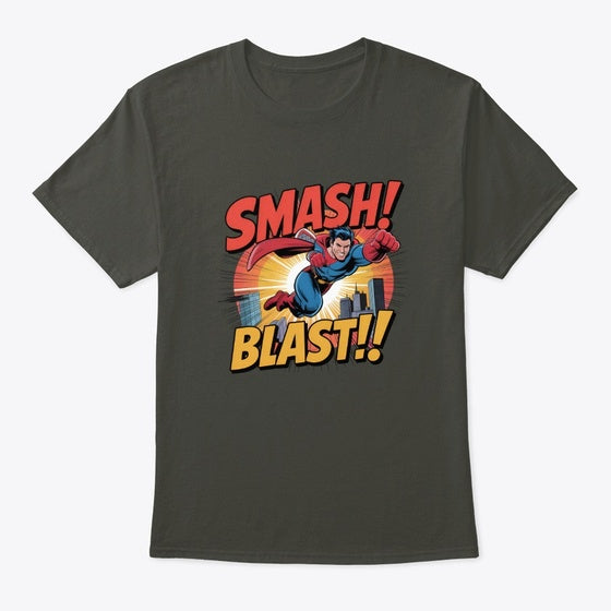 Smash Blast | Anime Graphic T-Shirt for Men Women