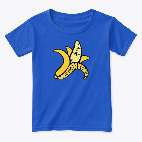 Raw Vegan Power Banana | Premium Unisex T-Shirt, Trending Graphic Tee
