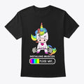 Installing Muscles Please Wait | Premium Unisex T-Shirt, Trending Graphic Tee
