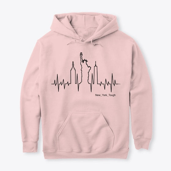 Unisex City Beat Hoodie Black Logo