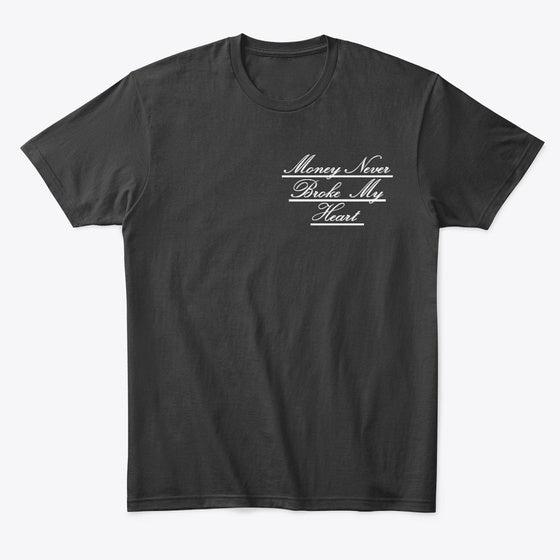 Money Never Broke My Heart Black Tee | Anime Graphic T-Shirt for Men Women