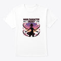Main Character Energy - Girl | Anime Graphic T-Shirt for Men Women