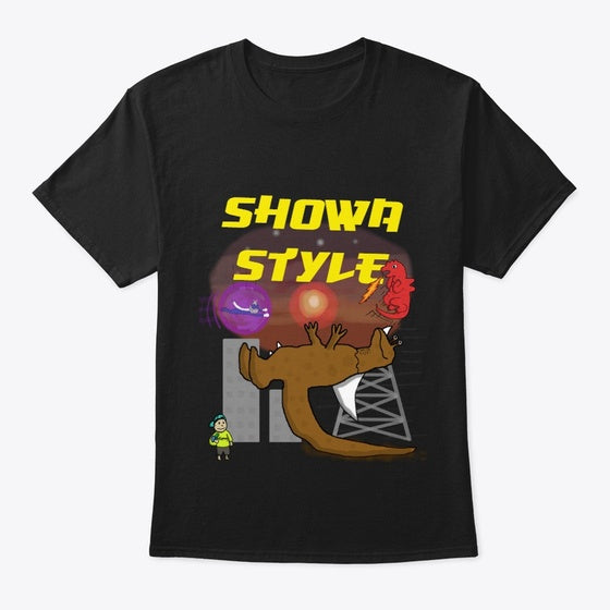 Showa Style T-Shirt Toku Professor Merch | Anime Graphic T-Shirt for Men Women