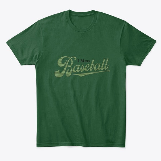 I Miss Baseball | Premium Unisex T-Shirt, Trending Graphic Tee