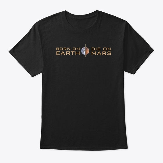 Born on Earth Die on Mars gold