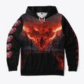 Demon Death Hoodie | Anime Graphic T-Shirt for Men Women