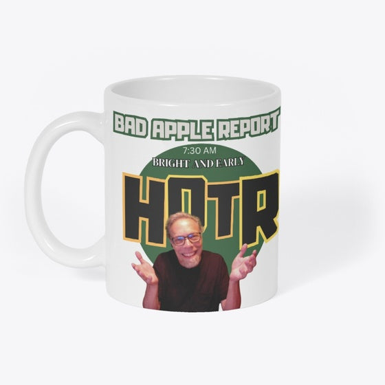 HOTR BRIGHT AND EARLY HOST MUG ON A MUG | Anime Graphic T-Shirt for Men Women
