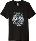 Sailors Sail On A Sailboat