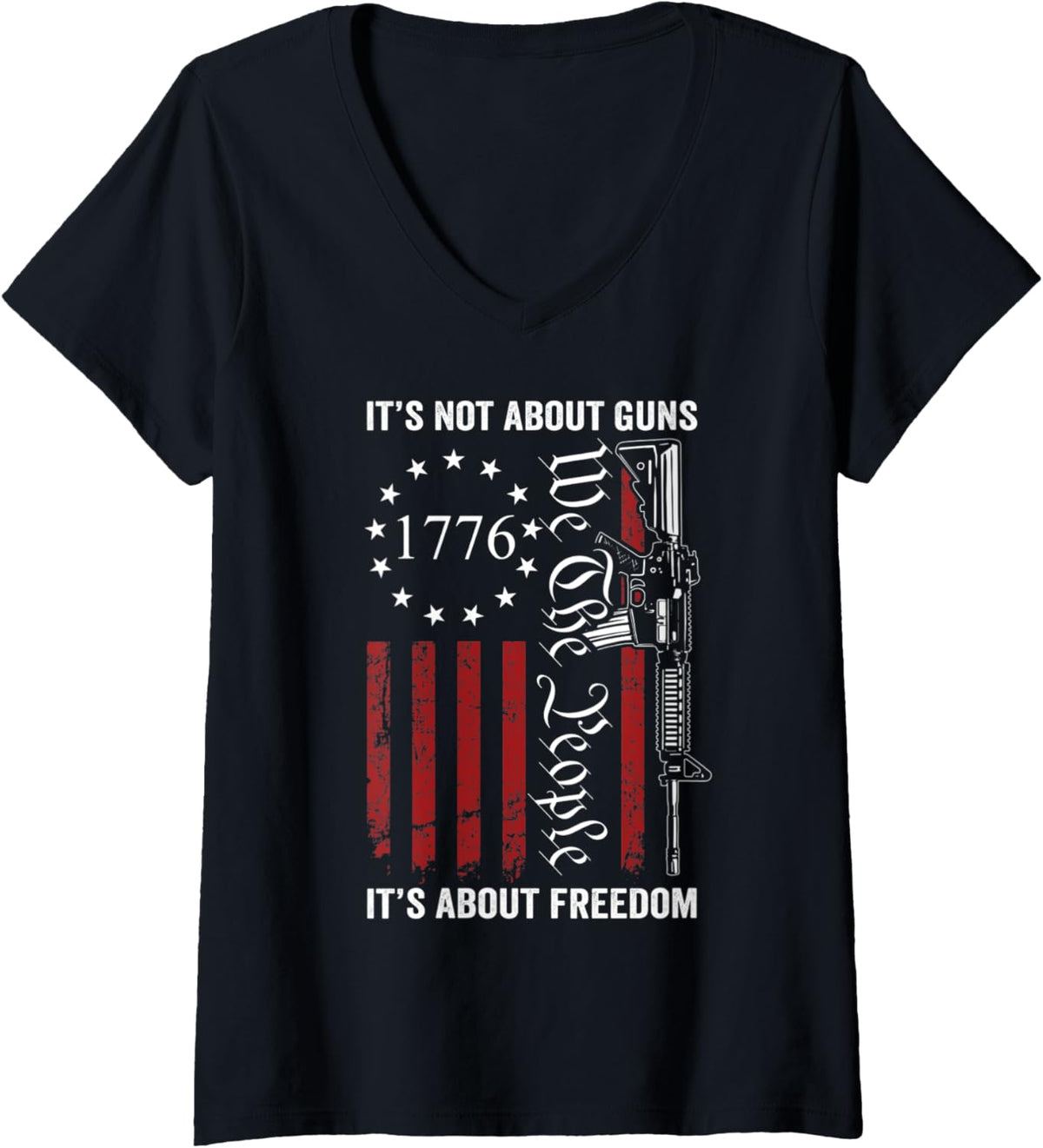 Womens Its Not About Guns Its About Freedom Pro Gun Rights Usa