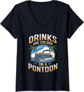 Womens Pontooning Boating Captain Quotes Boat Pantoon V