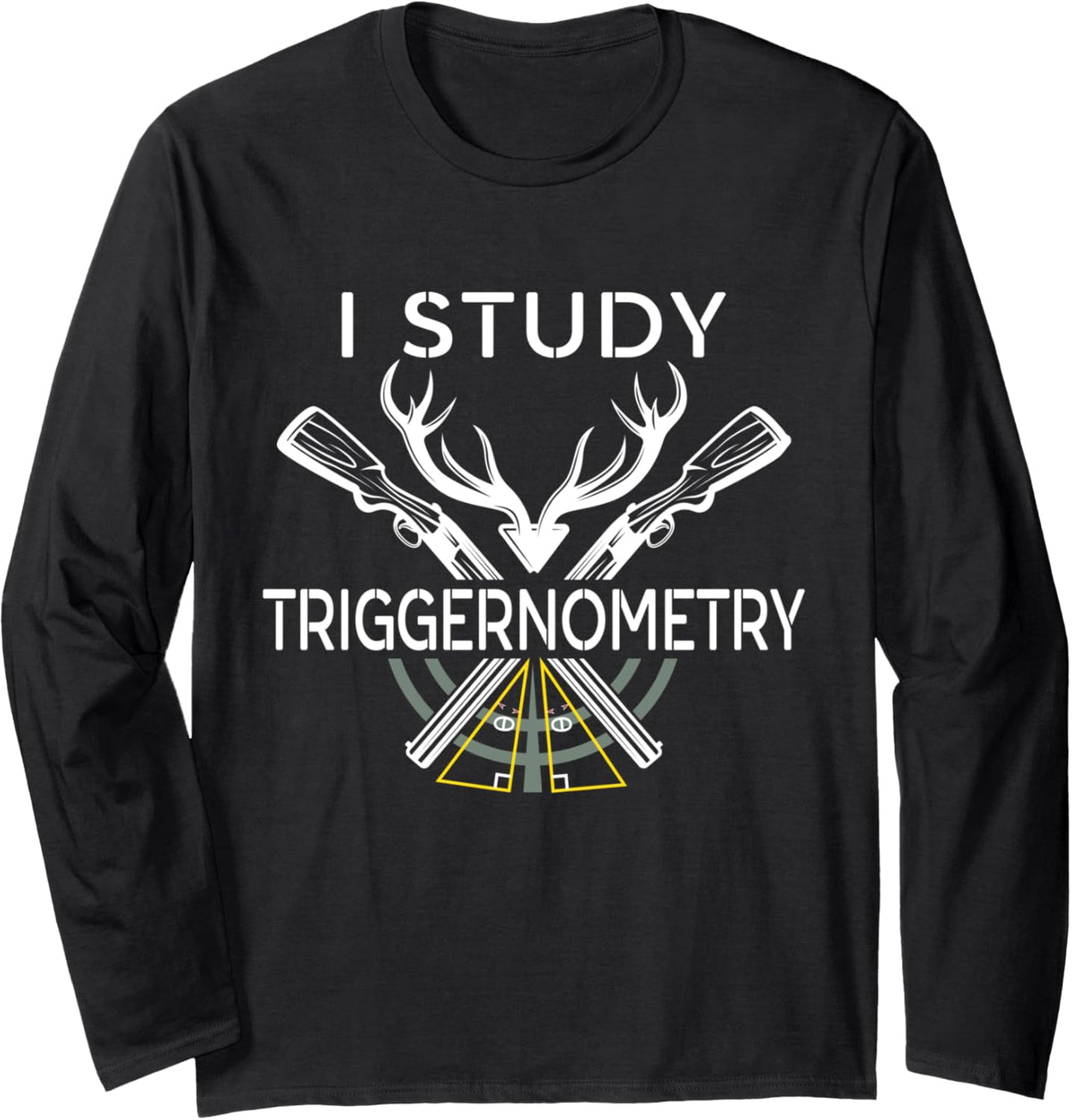 I Study Triggernometry Long Sleeve Tshirt Guns 2Nd Amendment