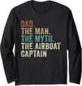 Dad Airboat Captain Fan Boat Swamp Boat Long