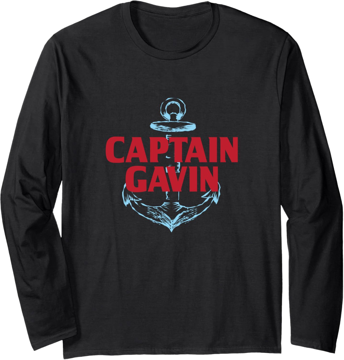 Captain Gavin Personalized Name Custom Nickname Boating Long