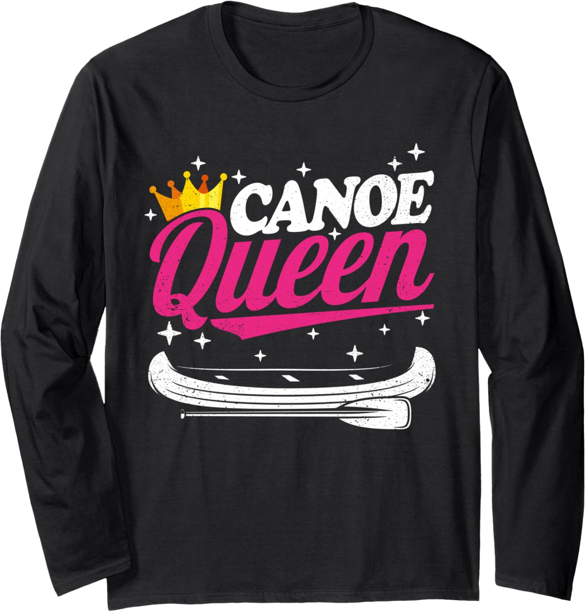Canoe Queen Women Canoe Boat Long Sleeve