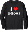 I Love Logbooks Heart Captain Ship Yacht Boat