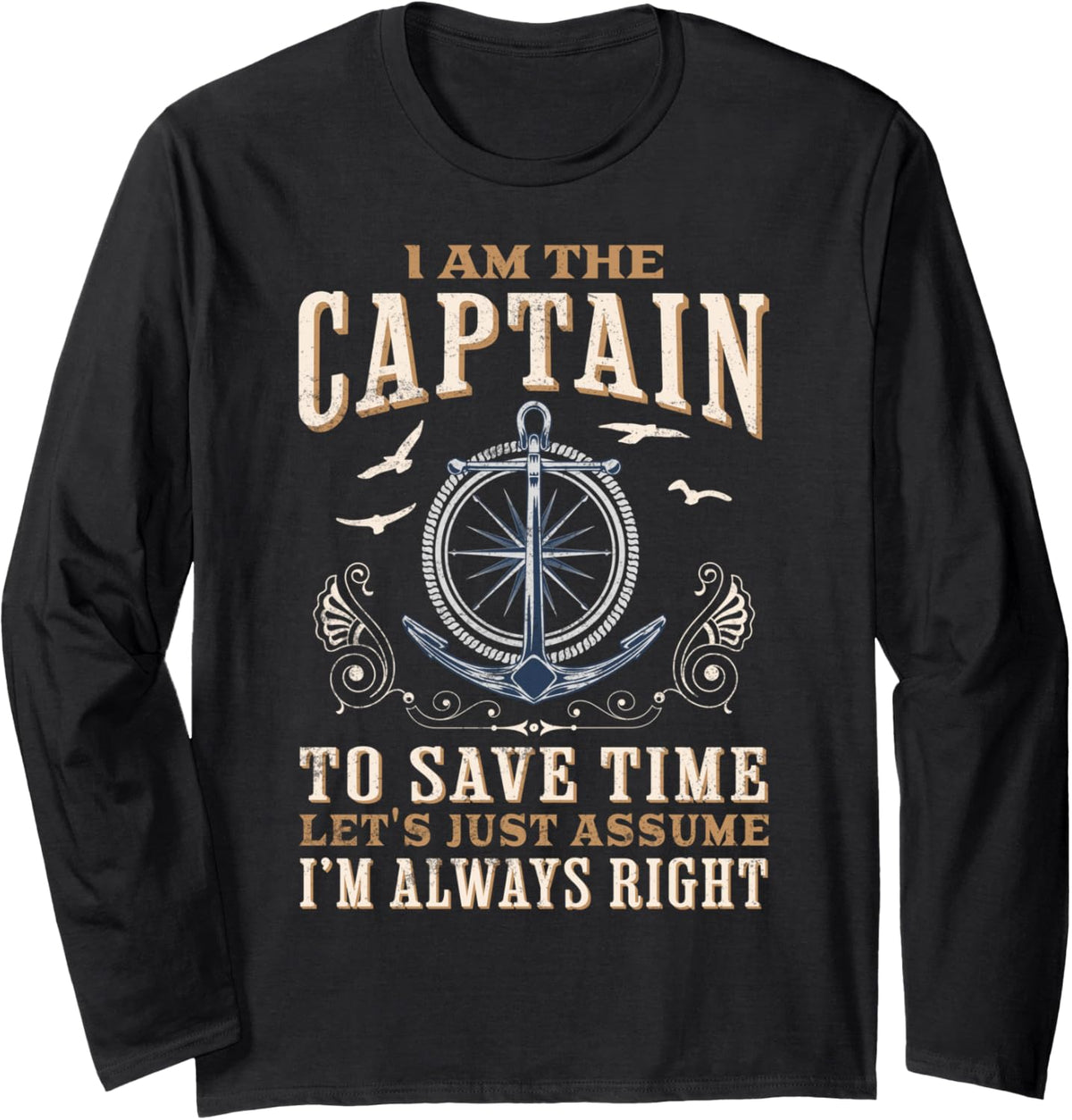 Boat Captain Women Men Boat First Mate Ship