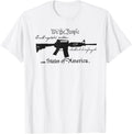 A Well Regulated Militia Gun Rights Patriotic Graphic Women Men