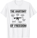 Anatomy Of Freedom Funny Pro Gun 2Nd Amendment
