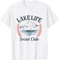 Lake Life Social Club Fun Outdoors Boating Mountain