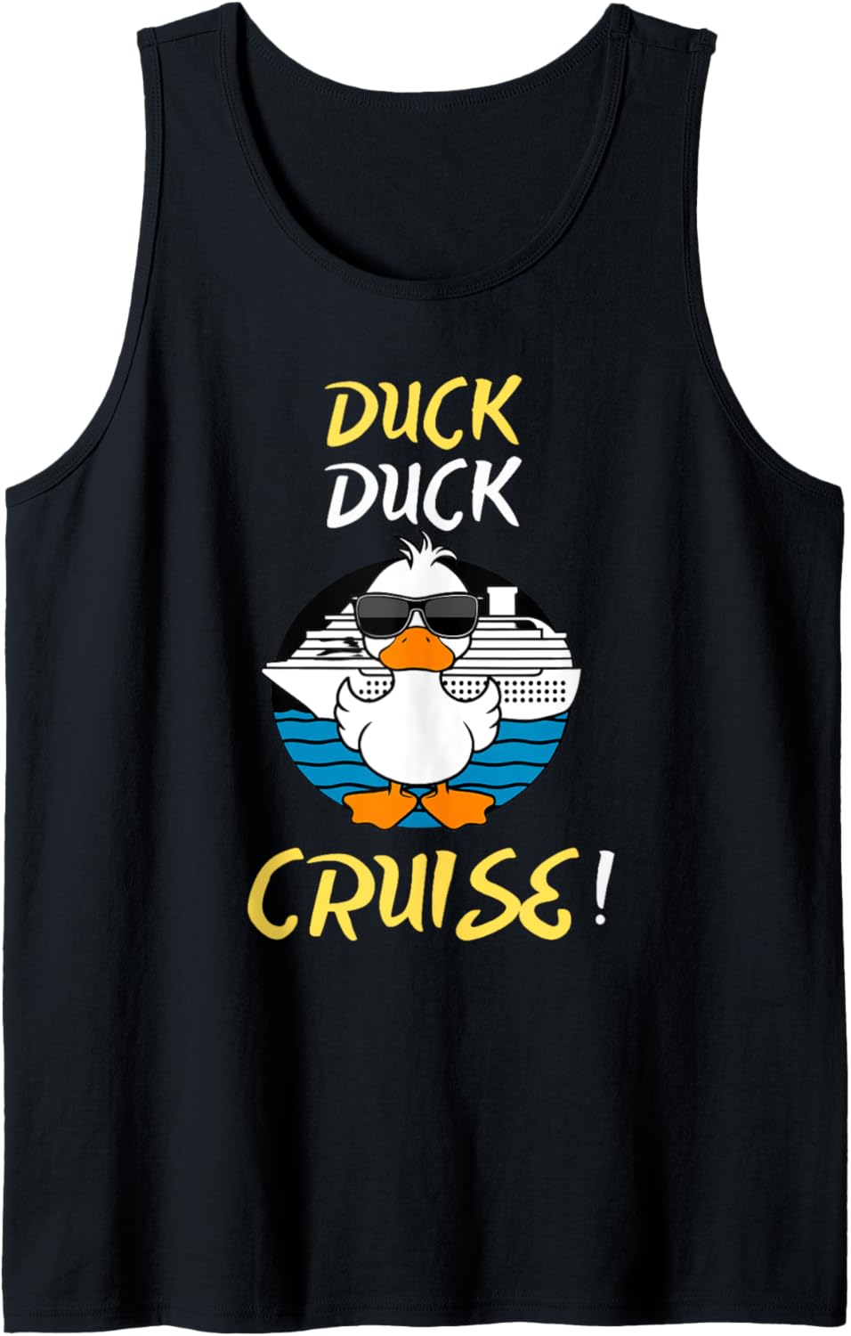 Duck Cruise Boat Tank Top