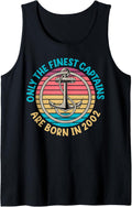 Only Finest Boat Captain Shirts Born In 2002